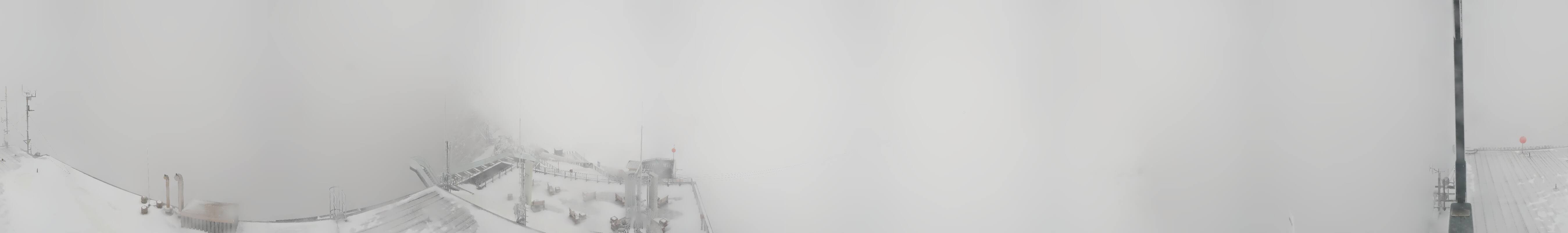 Archiv Foto Webcam Dachstein Gletscher: Panoramablick von der Bergstation