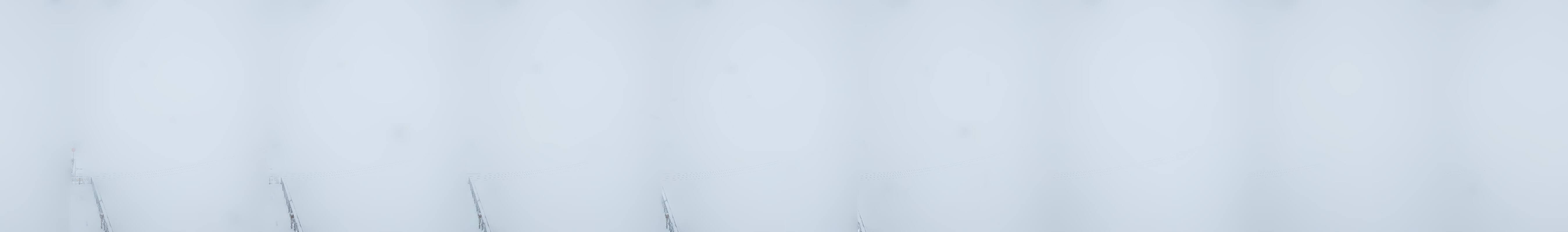 Archiv Foto Webcam Dachstein Gletscher: Panoramablick von der Bergstation