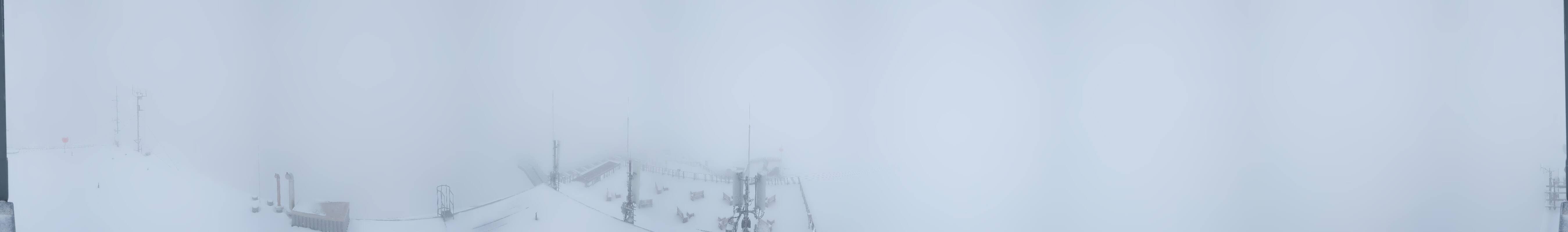 Archiv Foto Webcam Dachstein Gletscher: Panoramablick von der Bergstation