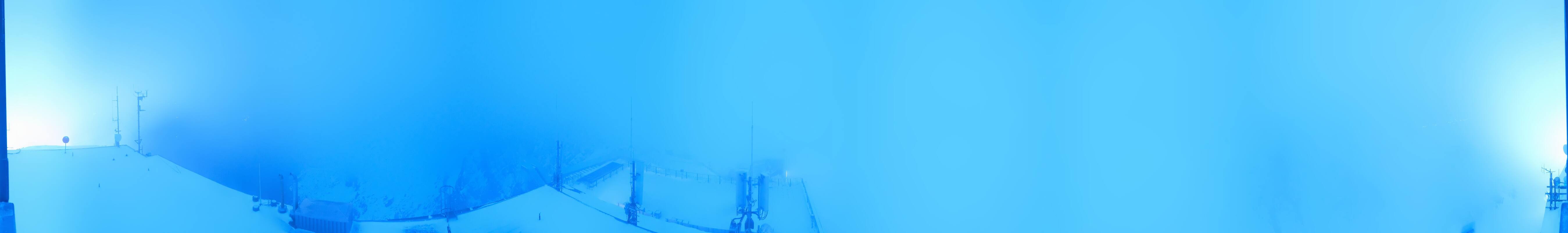 Archiv Foto Webcam Dachstein Gletscher: Panoramablick von der Bergstation