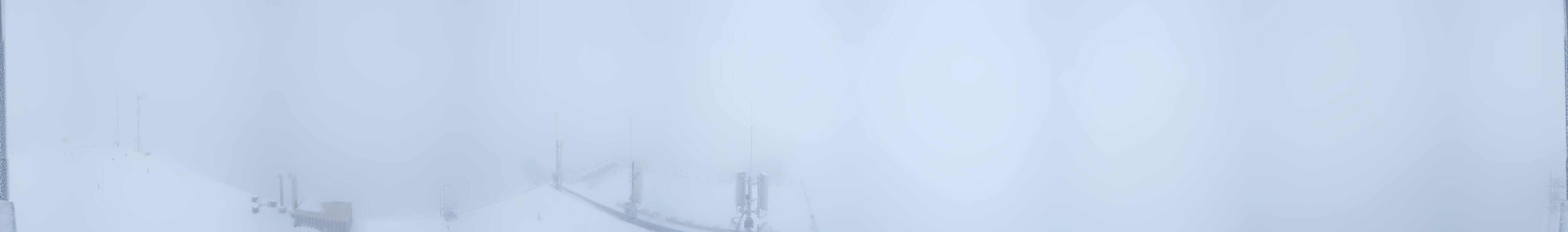 Archiv Foto Webcam Dachstein Gletscher: Panoramablick von der Bergstation