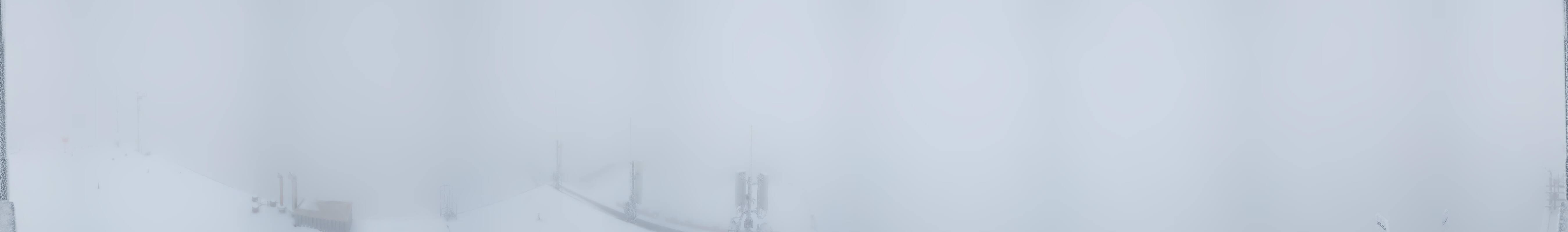 Archiv Foto Webcam Dachstein Gletscher: Panoramablick von der Bergstation