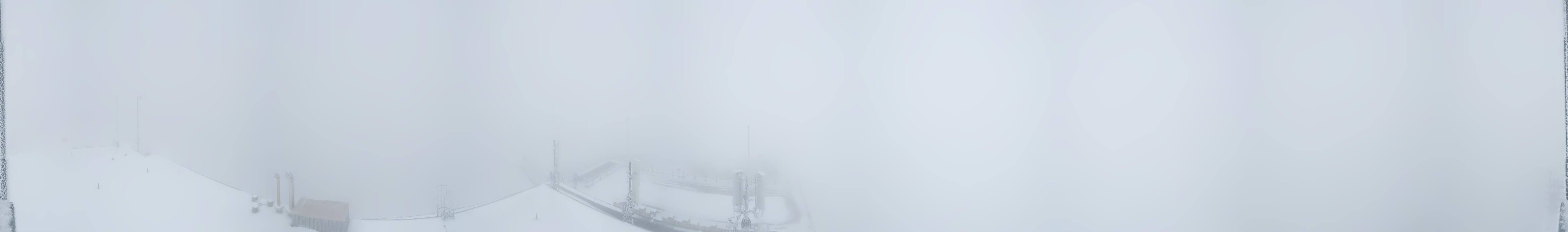 Archiv Foto Webcam Dachstein Gletscher: Panoramablick von der Bergstation