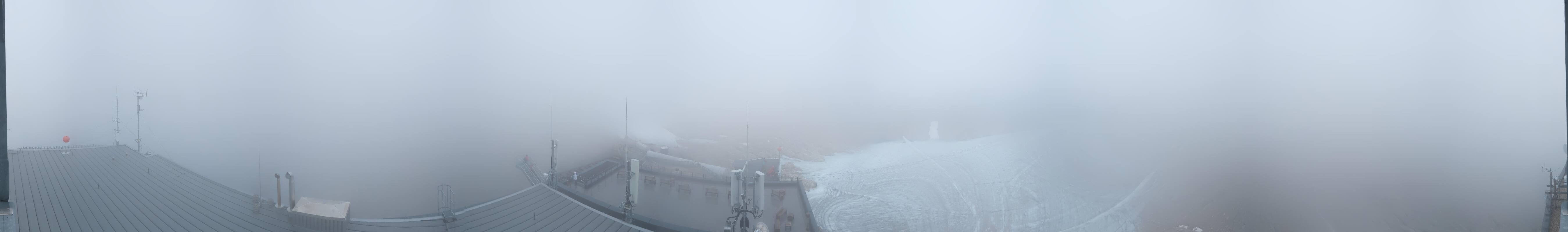 Archiv Foto Webcam Dachstein Gletscher: Panoramablick von der Bergstation