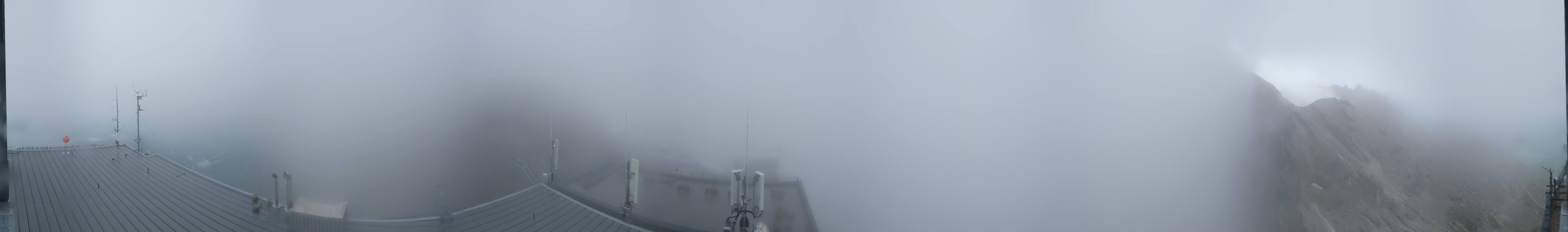 Archiv Foto Webcam Dachstein Gletscher: Panoramablick von der Bergstation