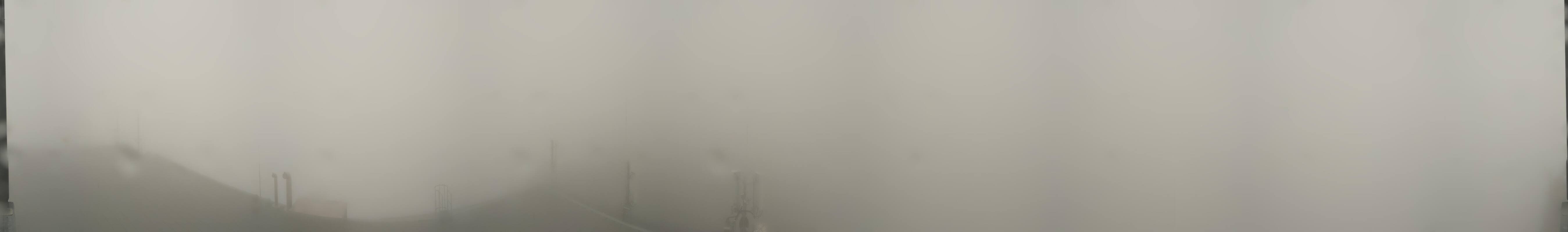 Archiv Foto Webcam Dachstein Gletscher: Panoramablick von der Bergstation