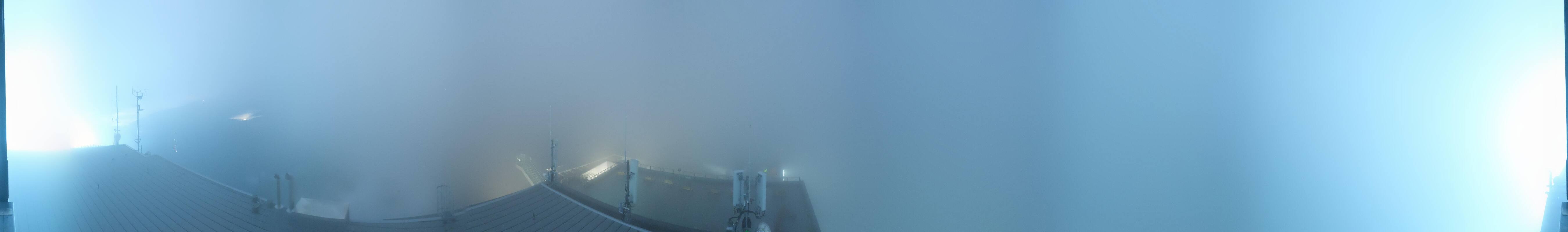 Archiv Foto Webcam Dachstein Gletscher: Panoramablick von der Bergstation