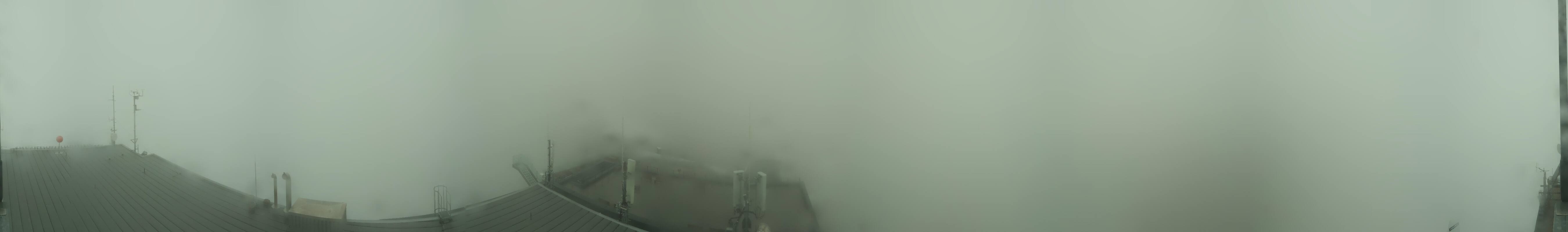 Archiv Foto Webcam Dachstein Gletscher: Panoramablick von der Bergstation
