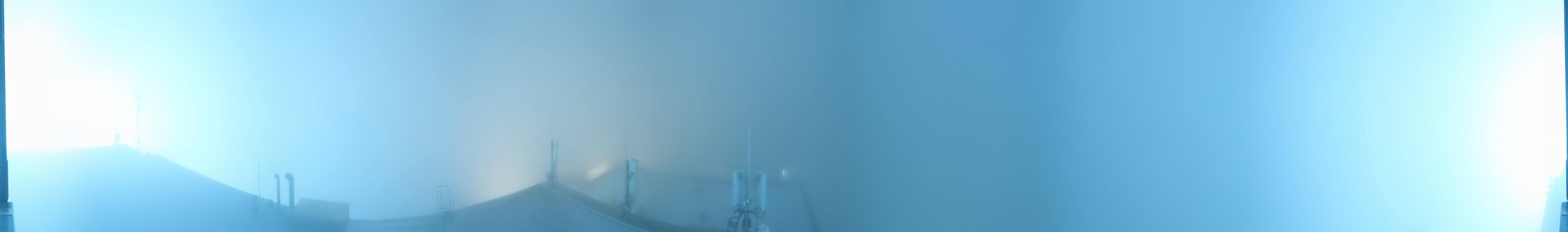Archiv Foto Webcam Dachstein Gletscher: Panoramablick von der Bergstation