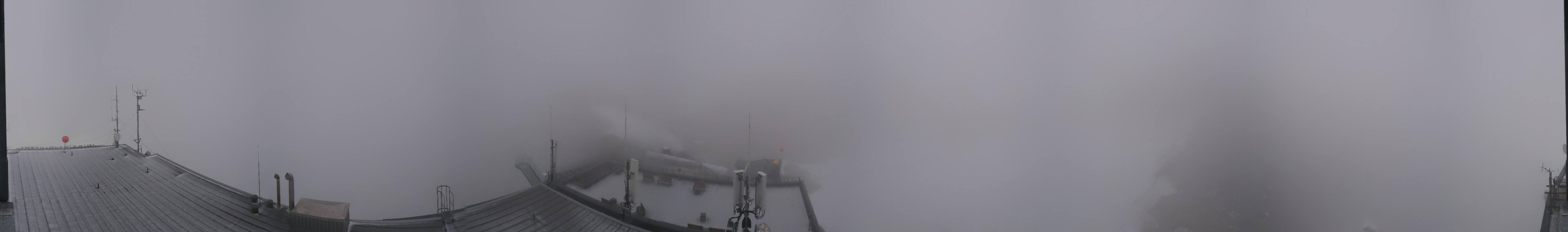 Archiv Foto Webcam Dachstein Gletscher: Panoramablick von der Bergstation
