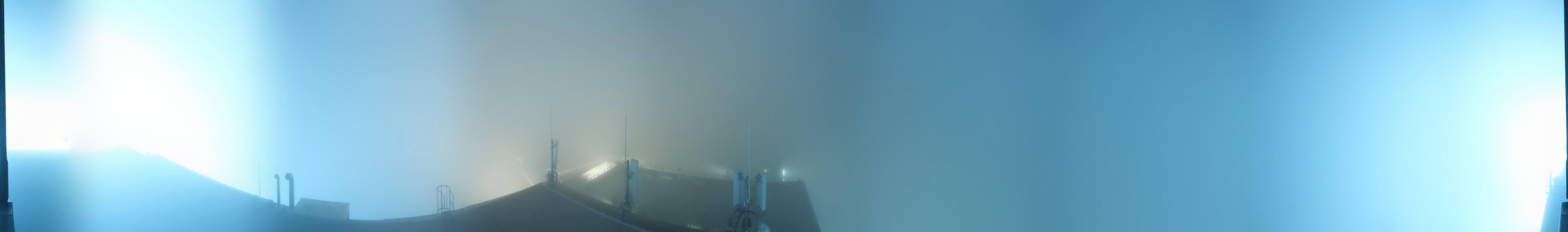 Archiv Foto Webcam Dachstein Gletscher: Panoramablick von der Bergstation