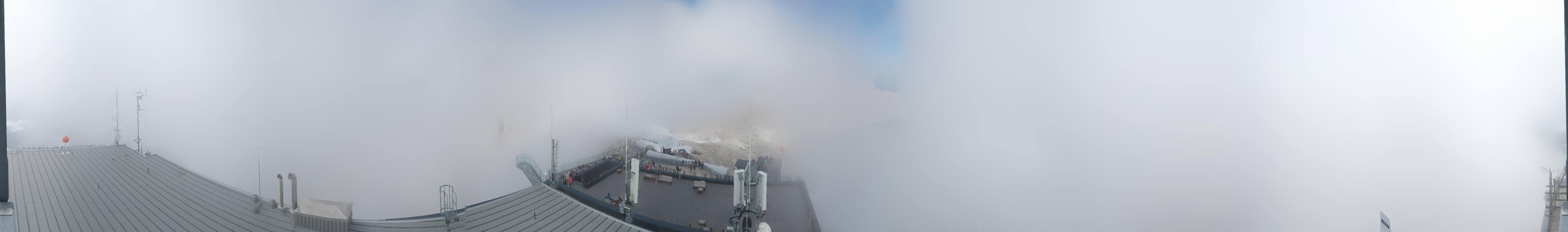 Archiv Foto Webcam Dachstein Gletscher: Panoramablick von der Bergstation