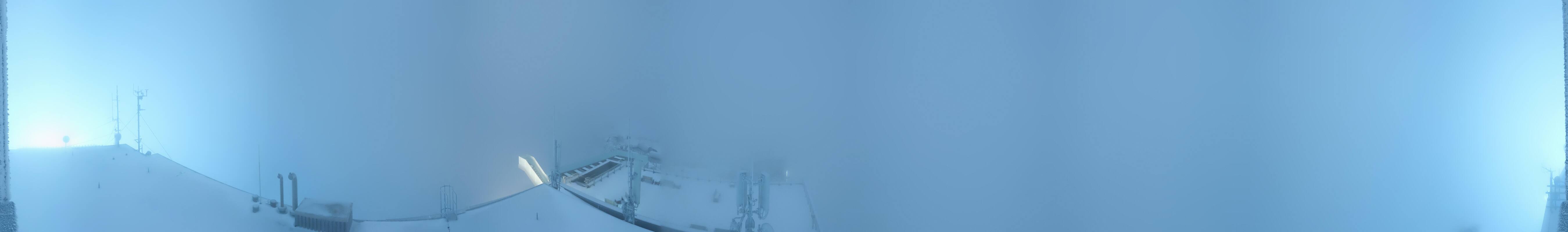 Archiv Foto Webcam Dachstein Gletscher: Panoramablick von der Bergstation