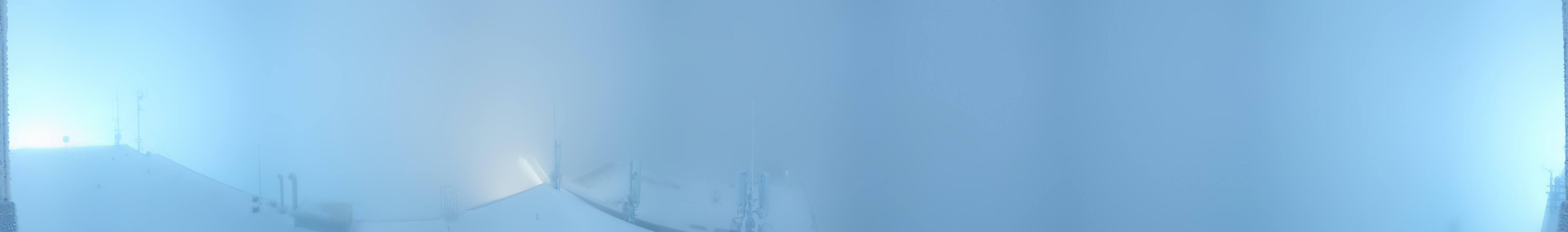 Archiv Foto Webcam Dachstein Gletscher: Panoramablick von der Bergstation