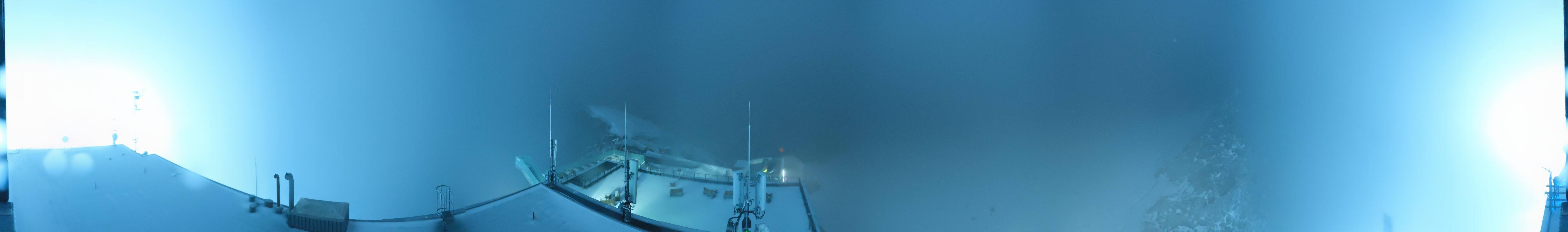 Archiv Foto Webcam Dachstein Gletscher: Panoramablick von der Bergstation