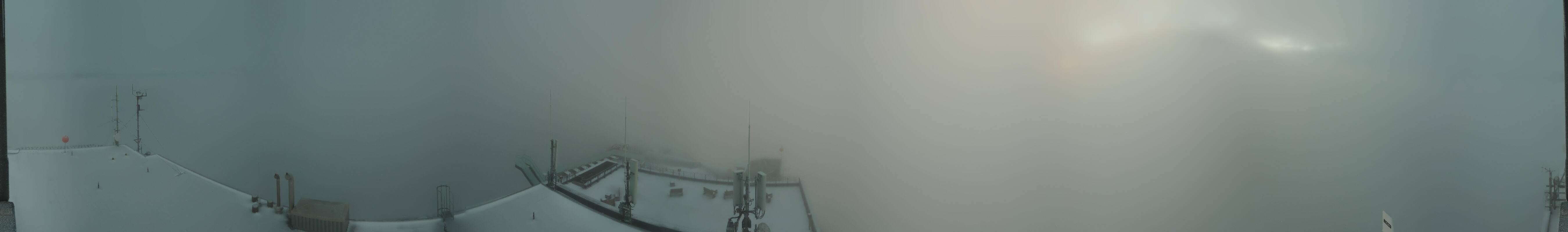 Archiv Foto Webcam Dachstein Gletscher: Panoramablick von der Bergstation