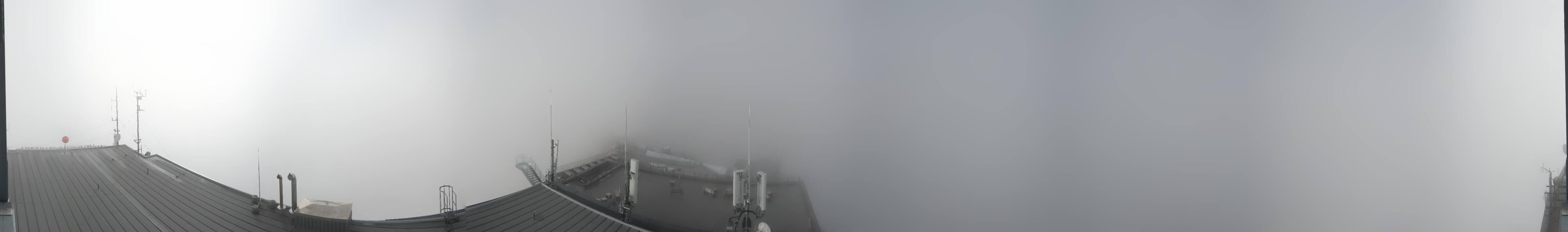 Archiv Foto Webcam Dachstein Gletscher: Panoramablick von der Bergstation