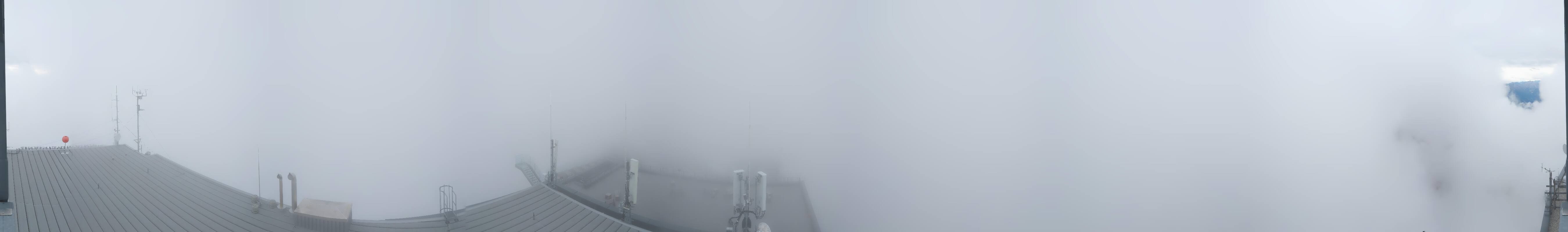 Archiv Foto Webcam Dachstein Gletscher: Panoramablick von der Bergstation