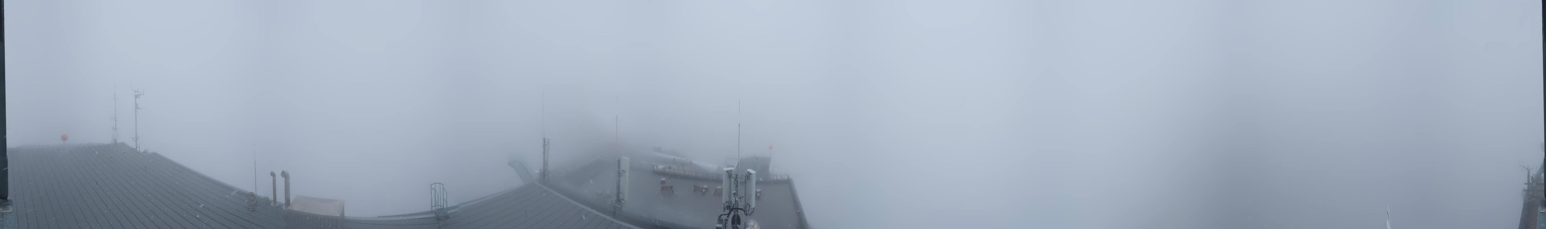 Archiv Foto Webcam Dachstein Gletscher: Panoramablick von der Bergstation