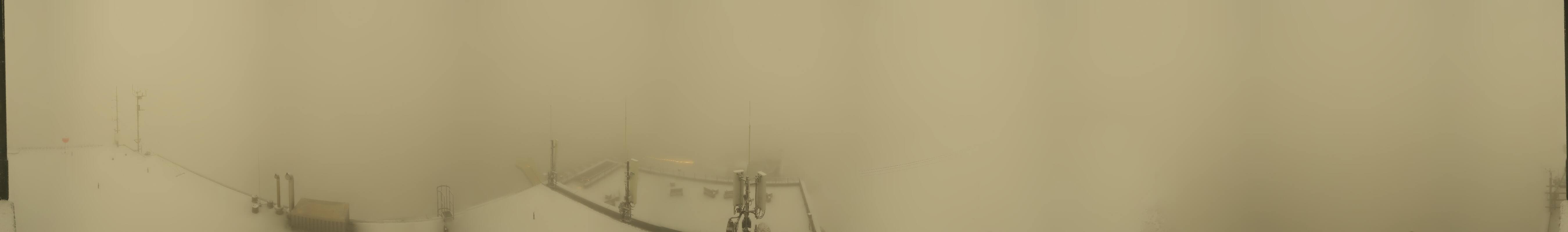Archiv Foto Webcam Dachstein Gletscher: Panoramablick von der Bergstation