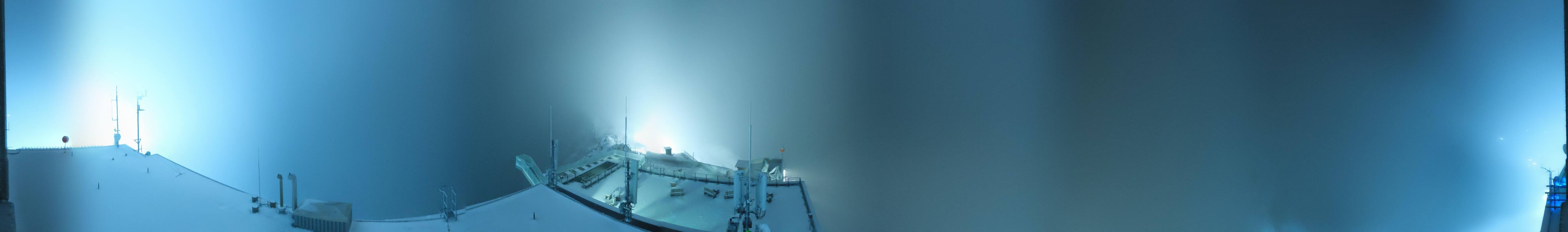 Archiv Foto Webcam Dachstein Gletscher: Panoramablick von der Bergstation