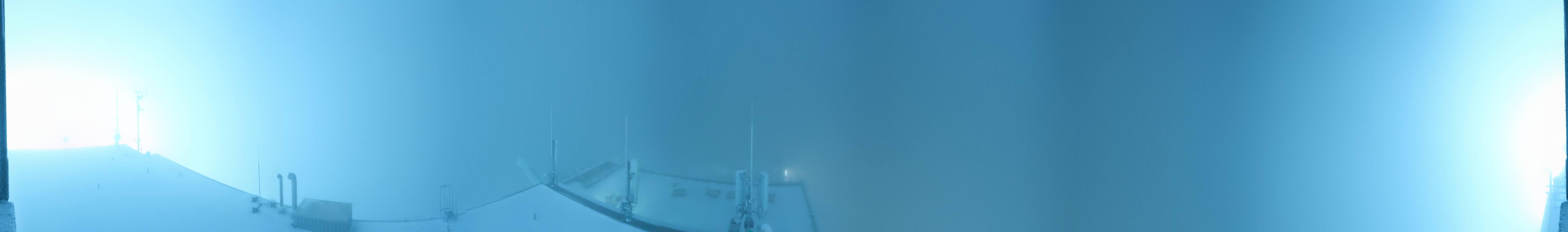Archiv Foto Webcam Dachstein Gletscher: Panoramablick von der Bergstation