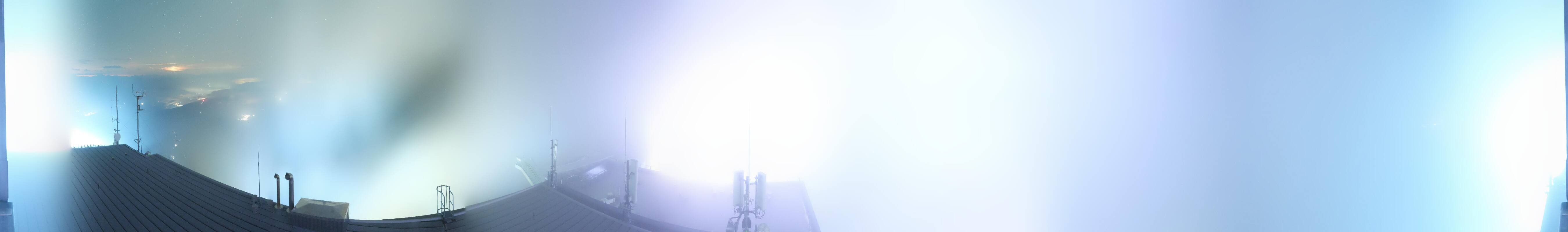 Archiv Foto Webcam Dachstein Gletscher: Panoramablick von der Bergstation