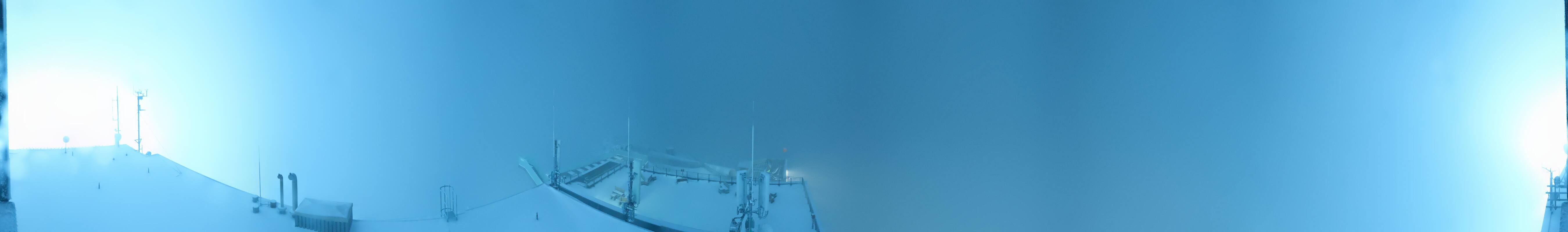 Archiv Foto Webcam Dachstein Gletscher: Panoramablick von der Bergstation