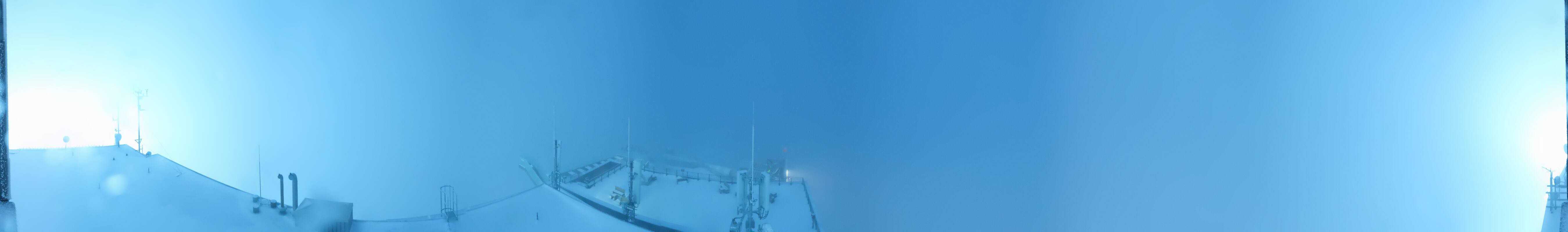 Archiv Foto Webcam Dachstein Gletscher: Panoramablick von der Bergstation