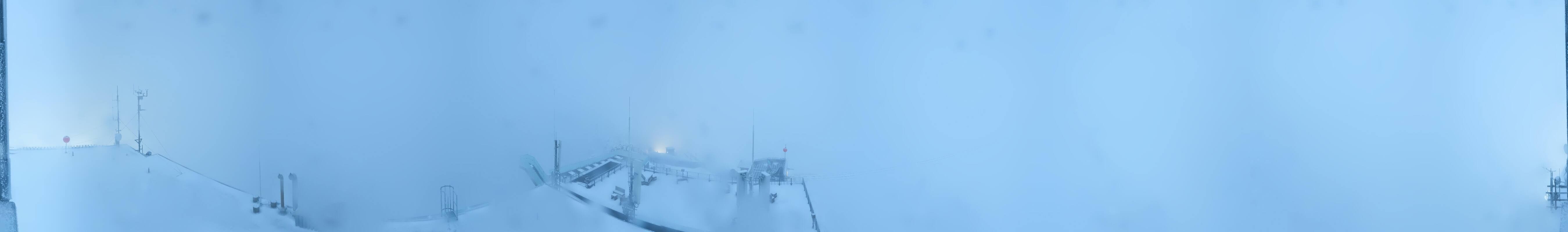 Archiv Foto Webcam Dachstein Gletscher: Panoramablick von der Bergstation