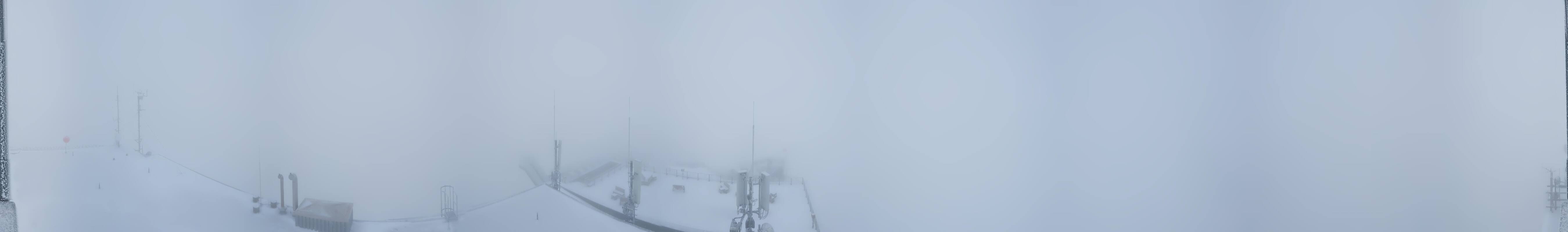 Archiv Foto Webcam Dachstein Gletscher: Panoramablick von der Bergstation