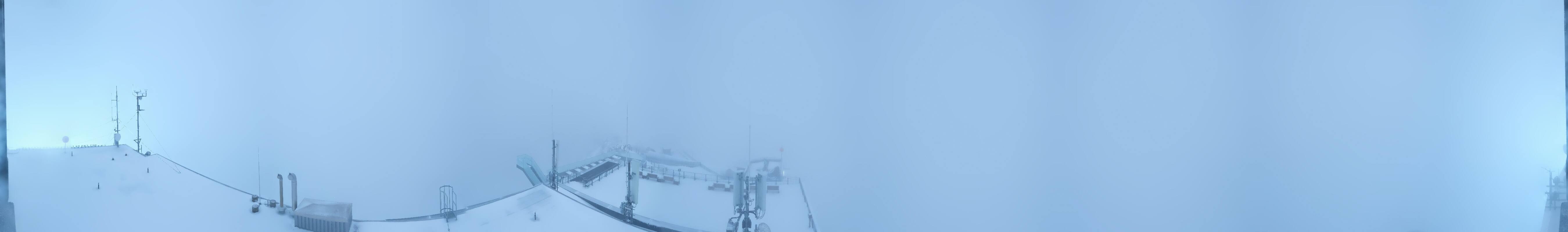 Archiv Foto Webcam Dachstein Gletscher: Panoramablick von der Bergstation