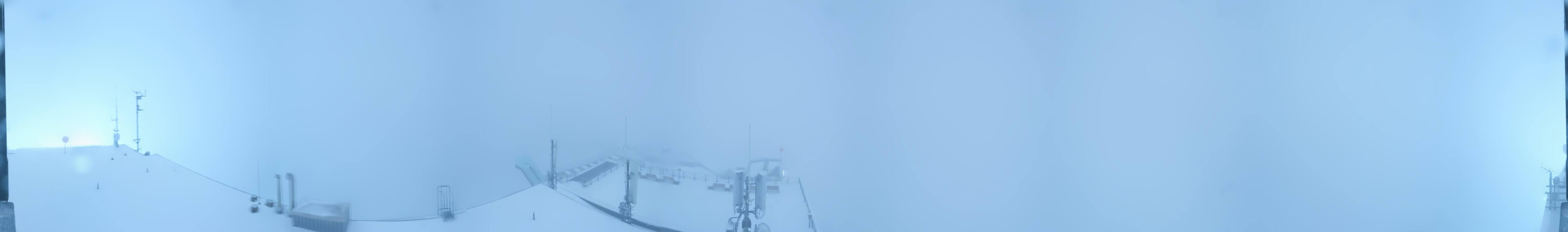 Archiv Foto Webcam Dachstein Gletscher: Panoramablick von der Bergstation