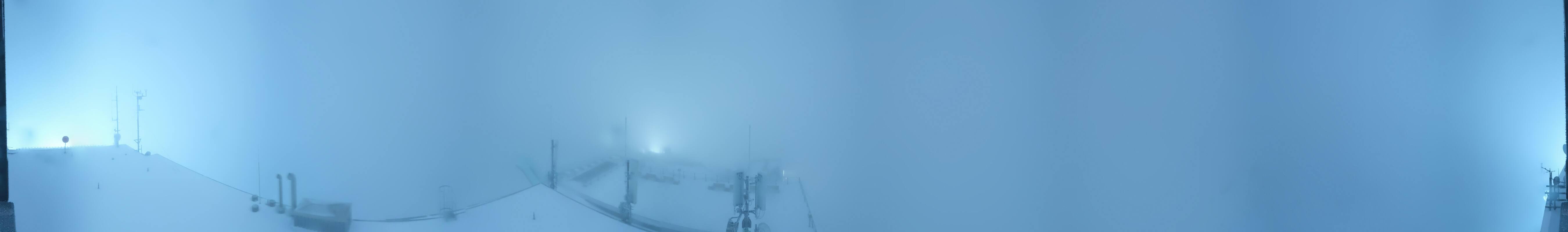 Archiv Foto Webcam Dachstein Gletscher: Panoramablick von der Bergstation