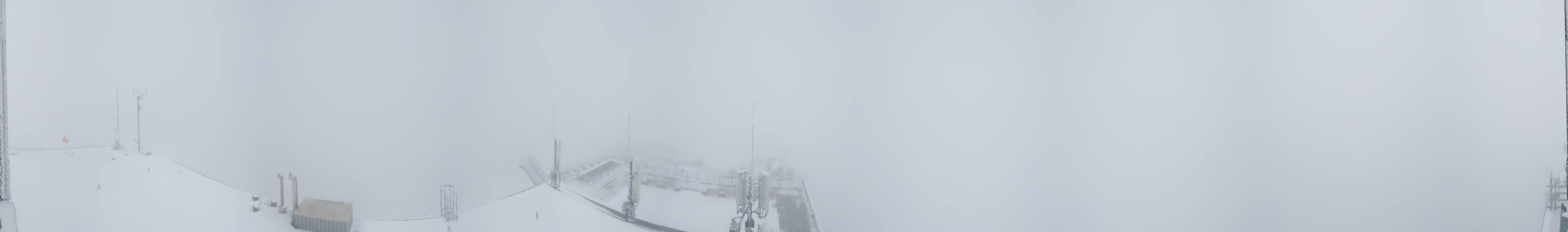Archiv Foto Webcam Dachstein Gletscher: Panoramablick von der Bergstation