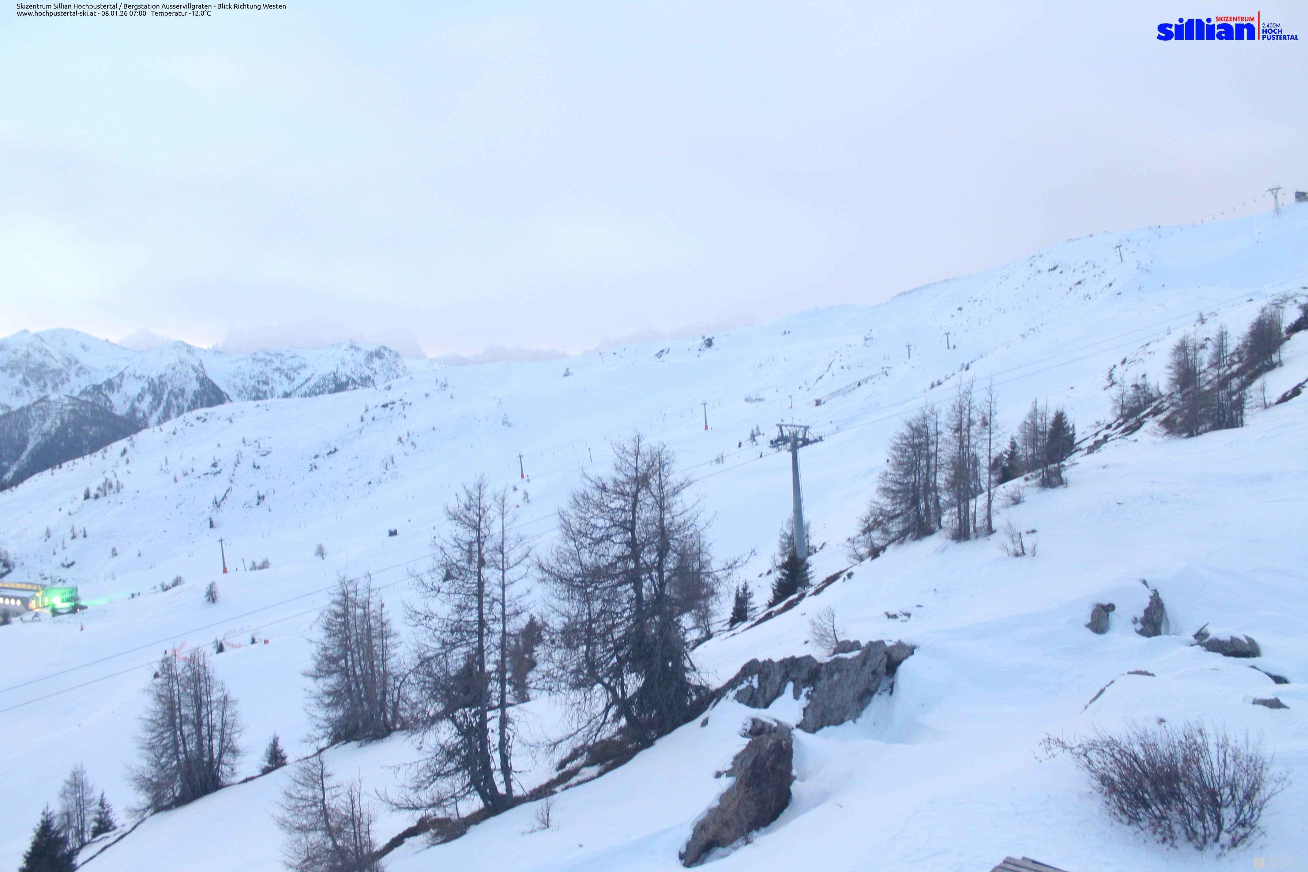 Archiv Foto Webcam Ausservillgraten im Thurntaler-Gebiet