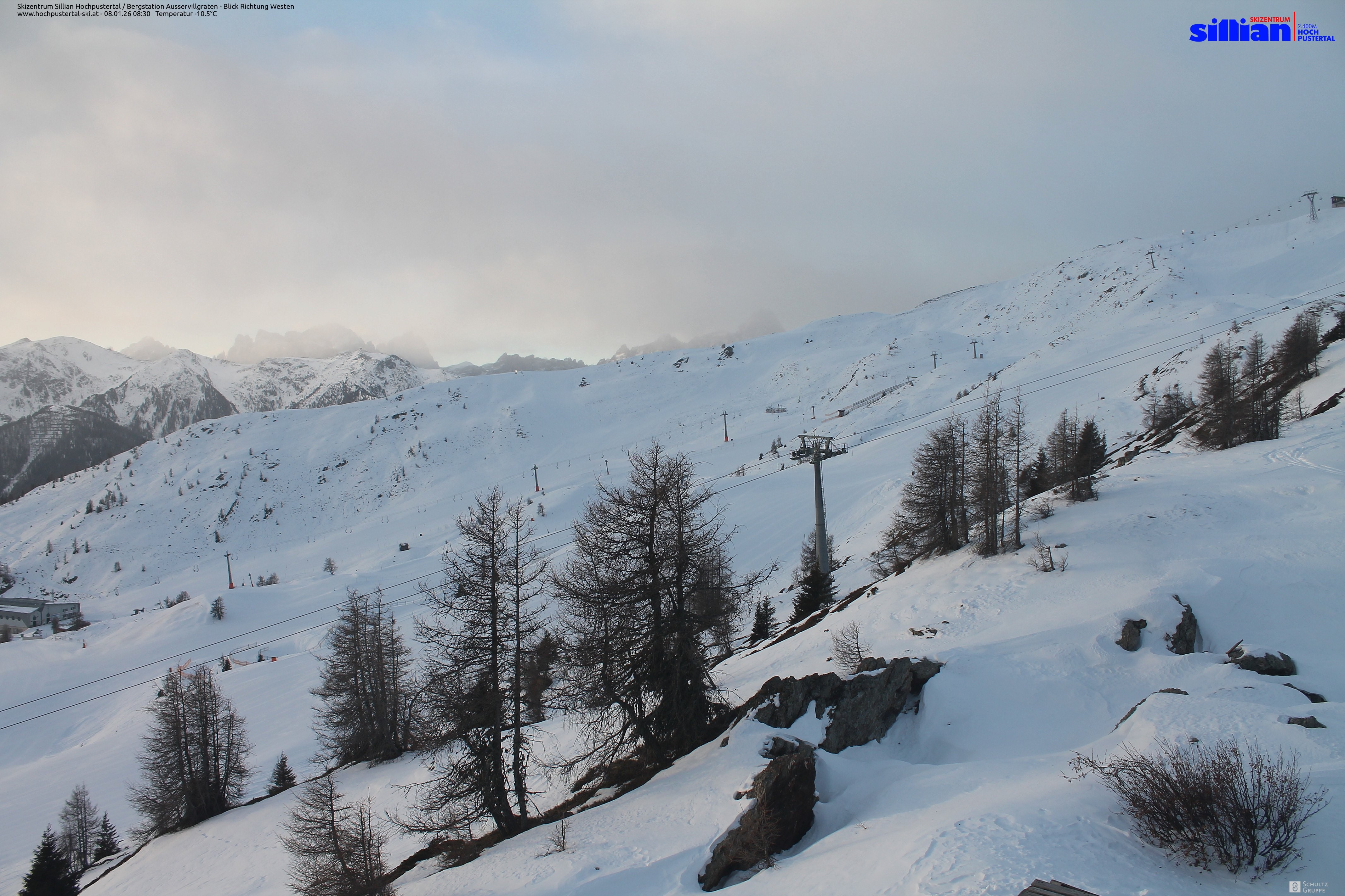 Archiv Foto Webcam Ausservillgraten im Thurntaler-Gebiet