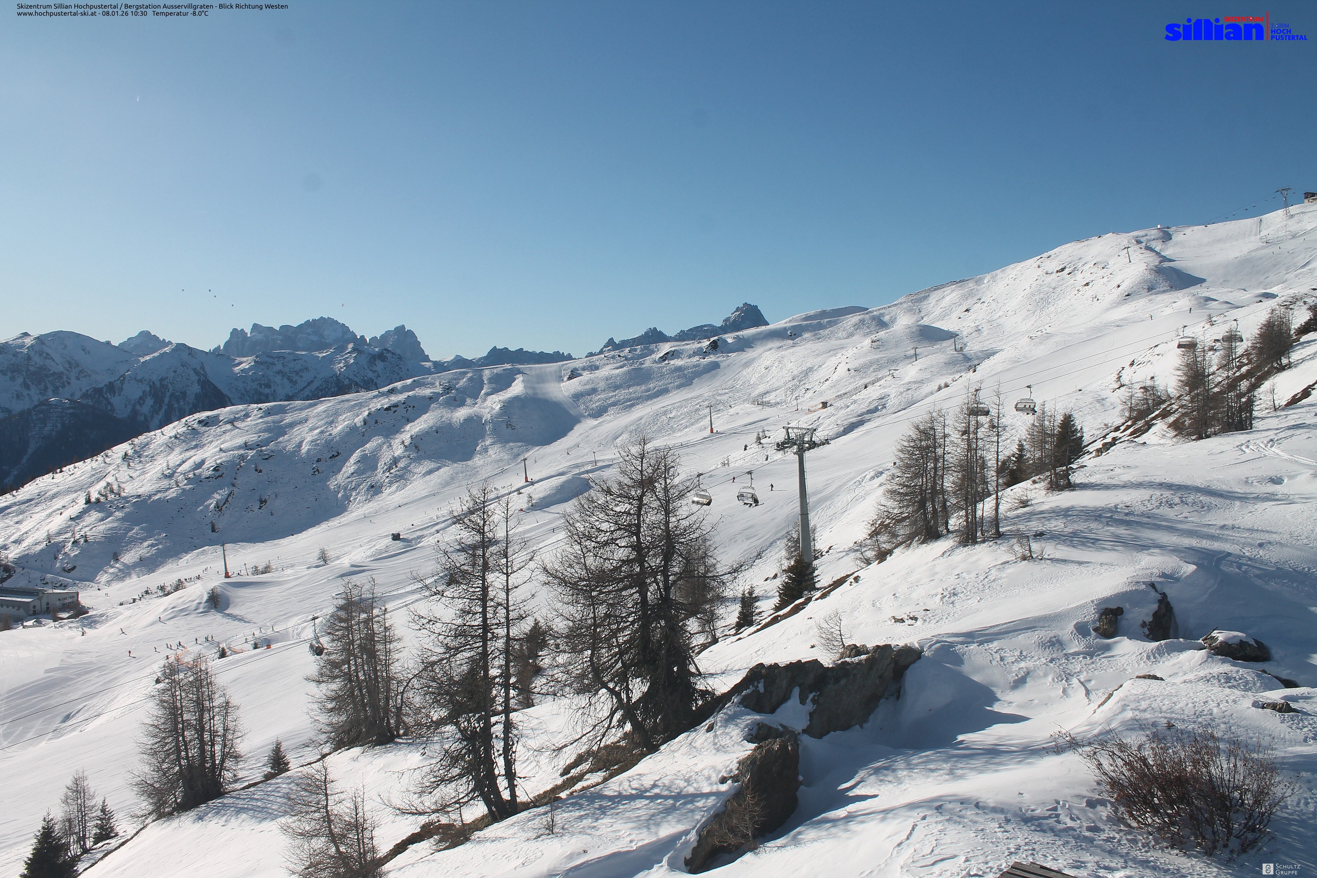 Archiv Foto Webcam Ausservillgraten im Thurntaler-Gebiet