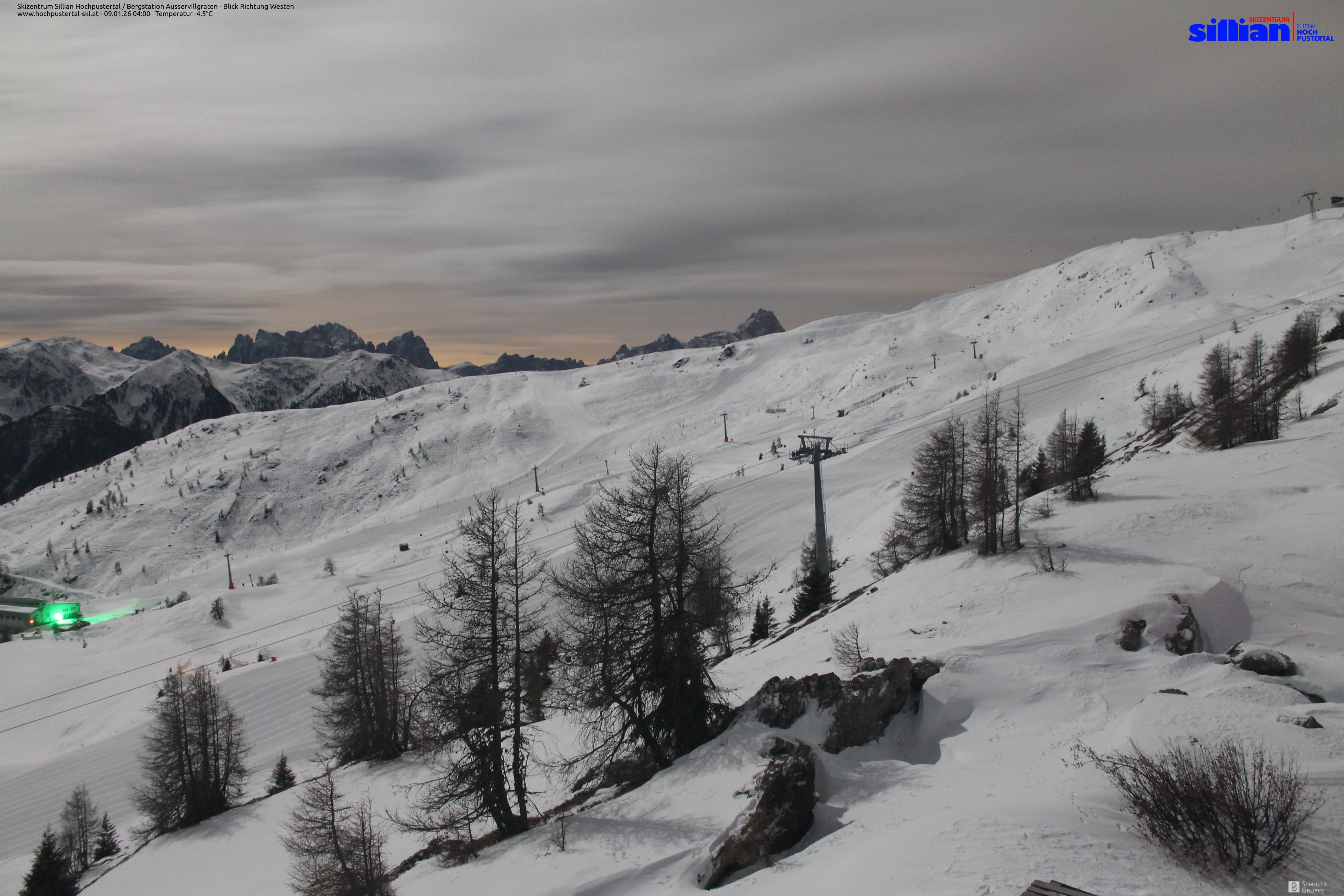 Archiv Foto Webcam Ausservillgraten im Thurntaler-Gebiet