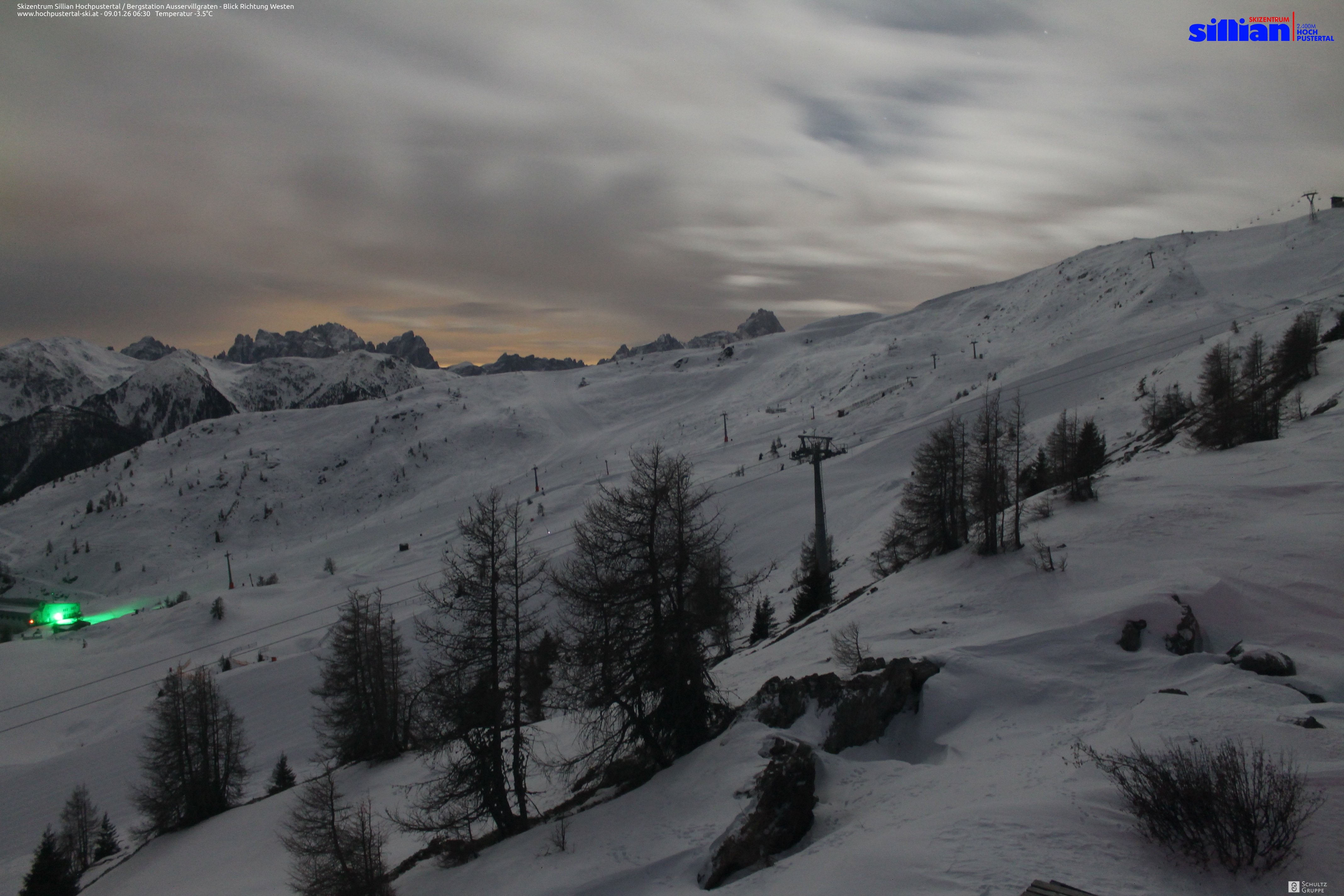 Archiv Foto Webcam Ausservillgraten im Thurntaler-Gebiet