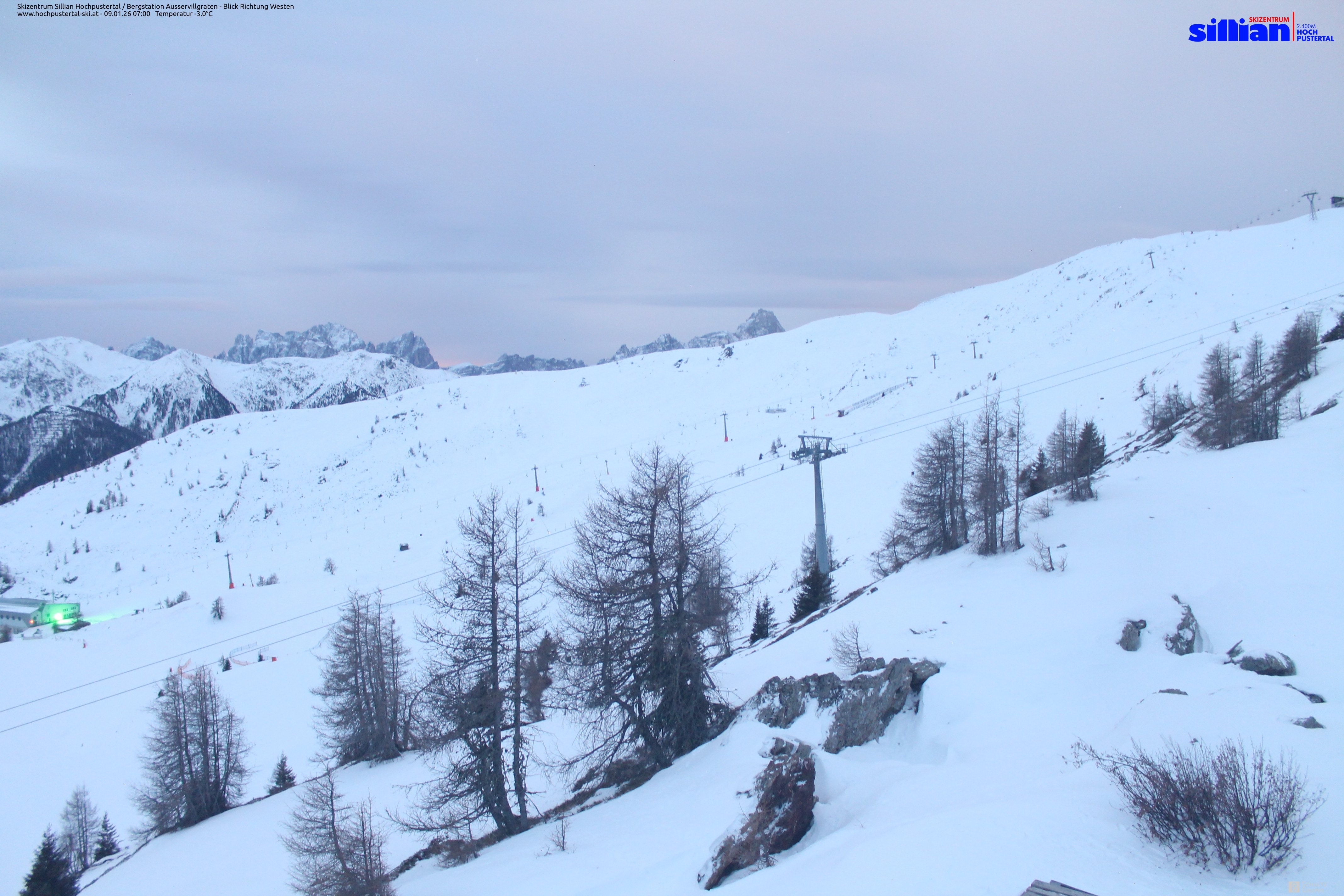 Archiv Foto Webcam Ausservillgraten im Thurntaler-Gebiet