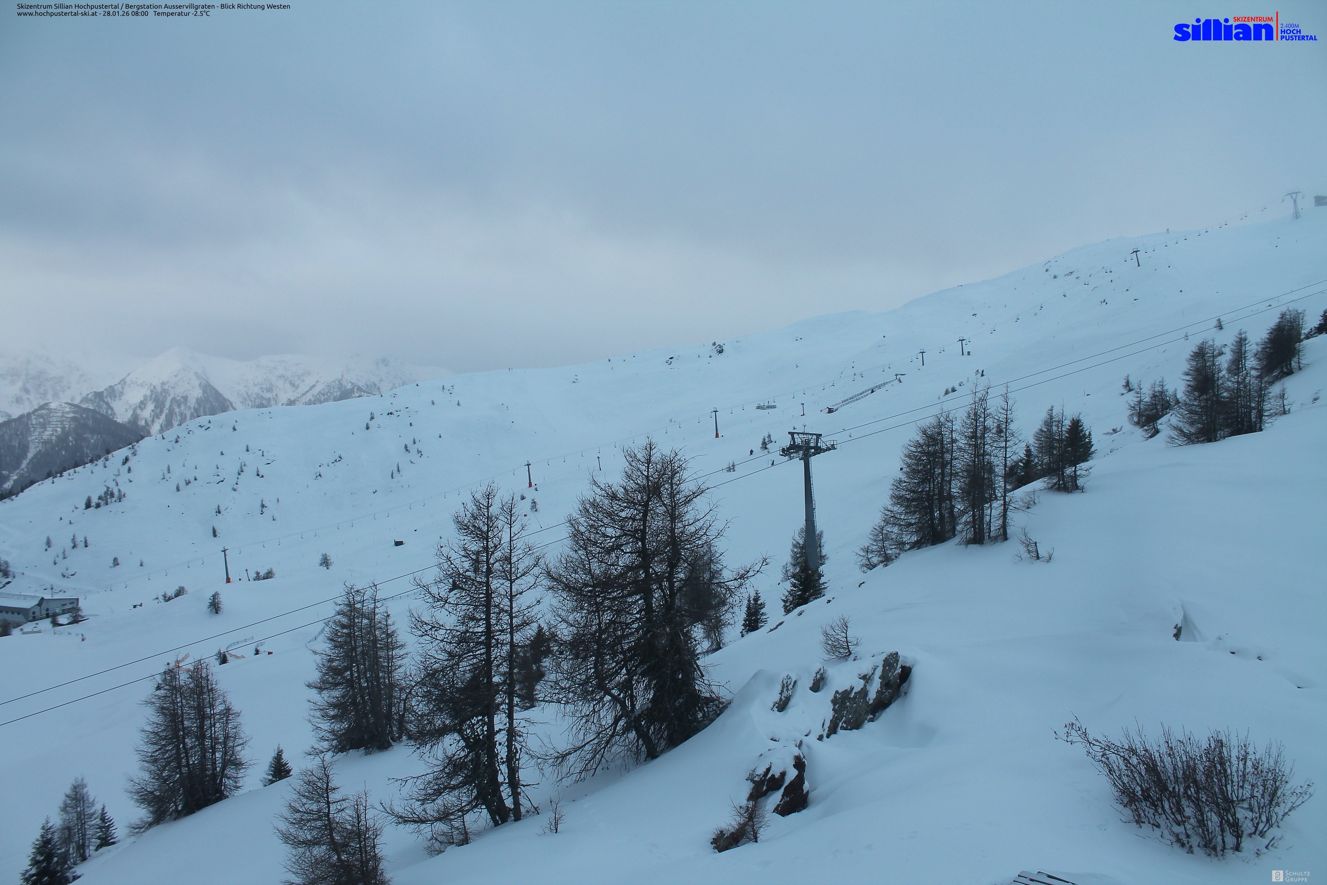 Archiv Foto Webcam Ausservillgraten im Thurntaler-Gebiet