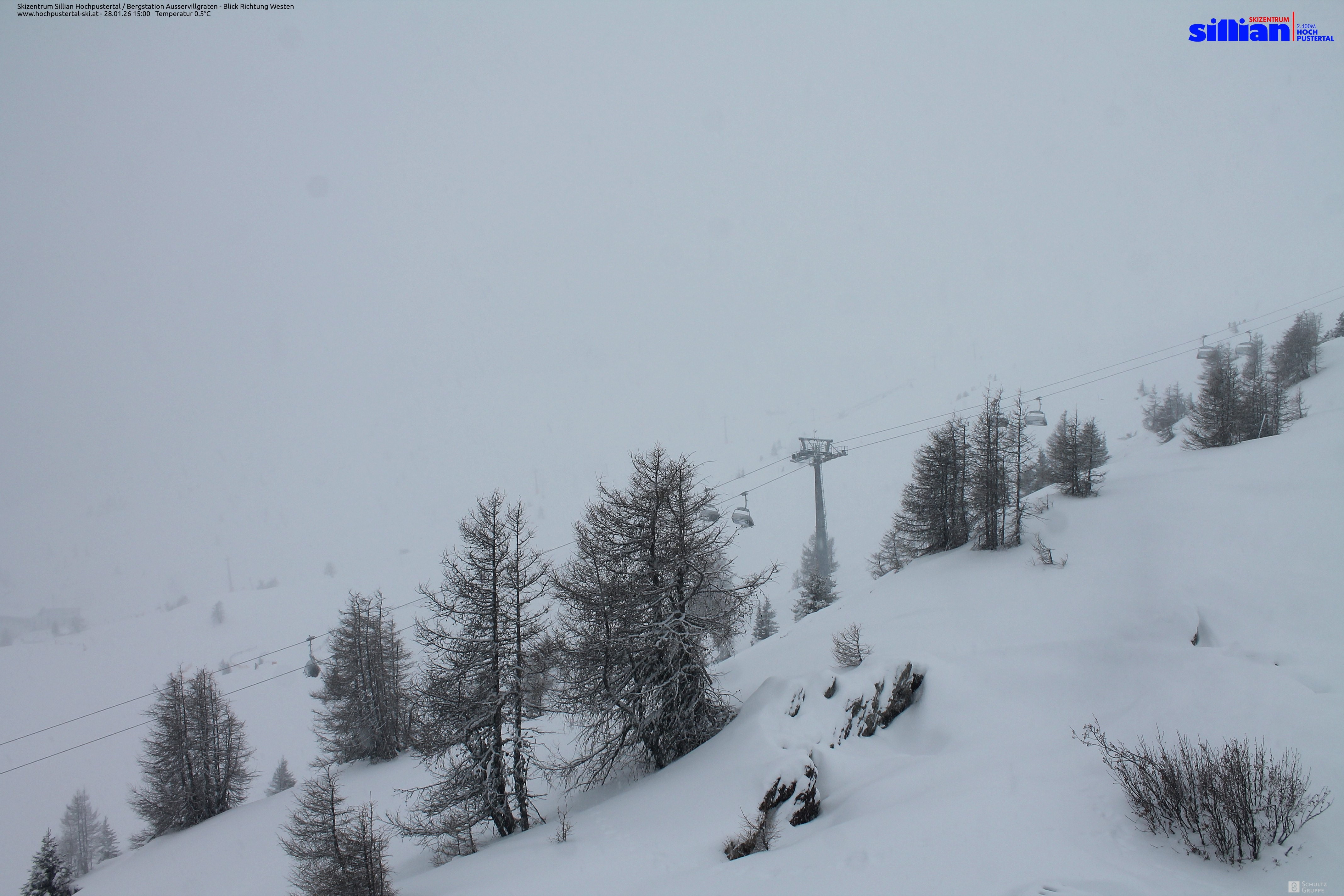 Archiv Foto Webcam Ausservillgraten im Thurntaler-Gebiet