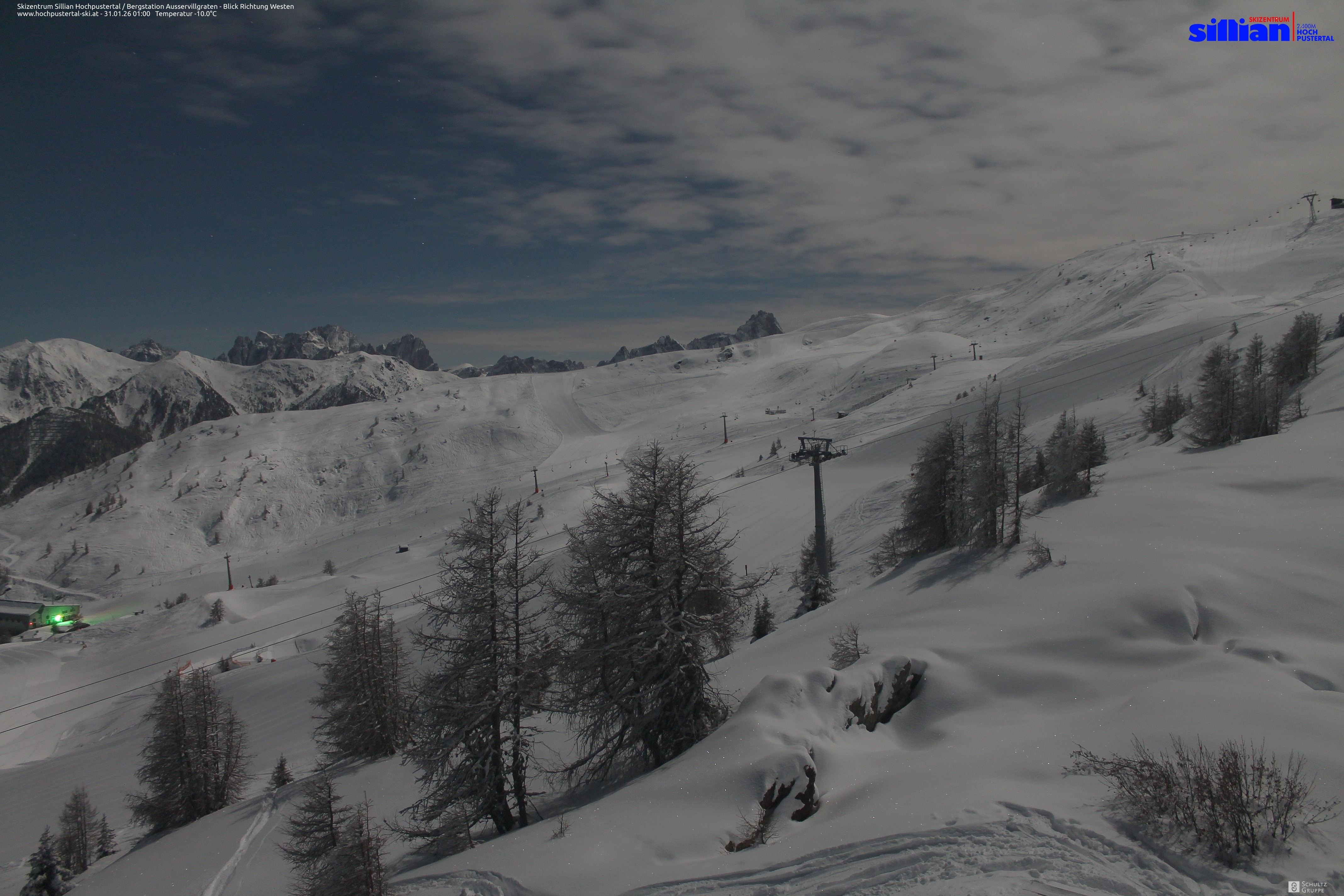 Archiv Foto Webcam Ausservillgraten im Thurntaler-Gebiet