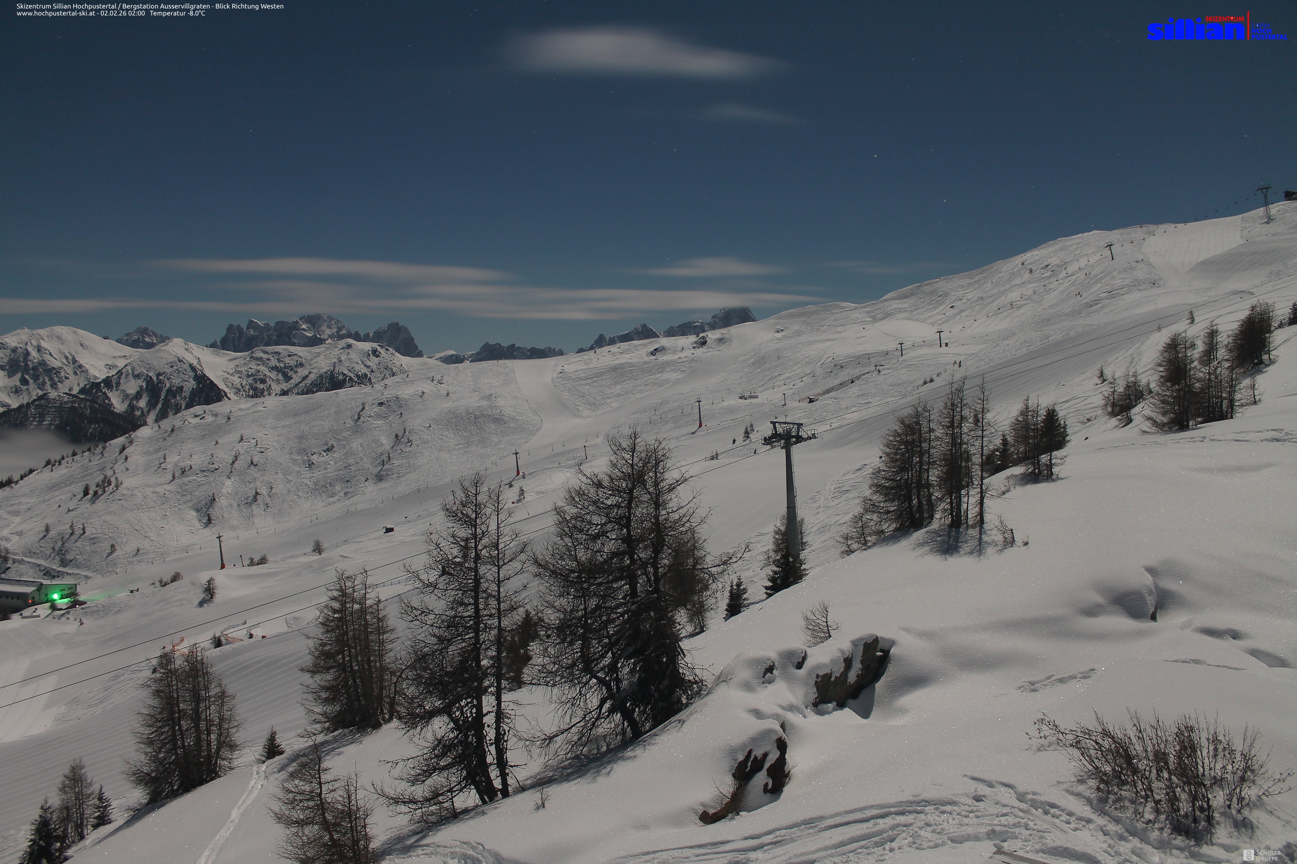 Archiv Foto Webcam Ausservillgraten im Thurntaler-Gebiet