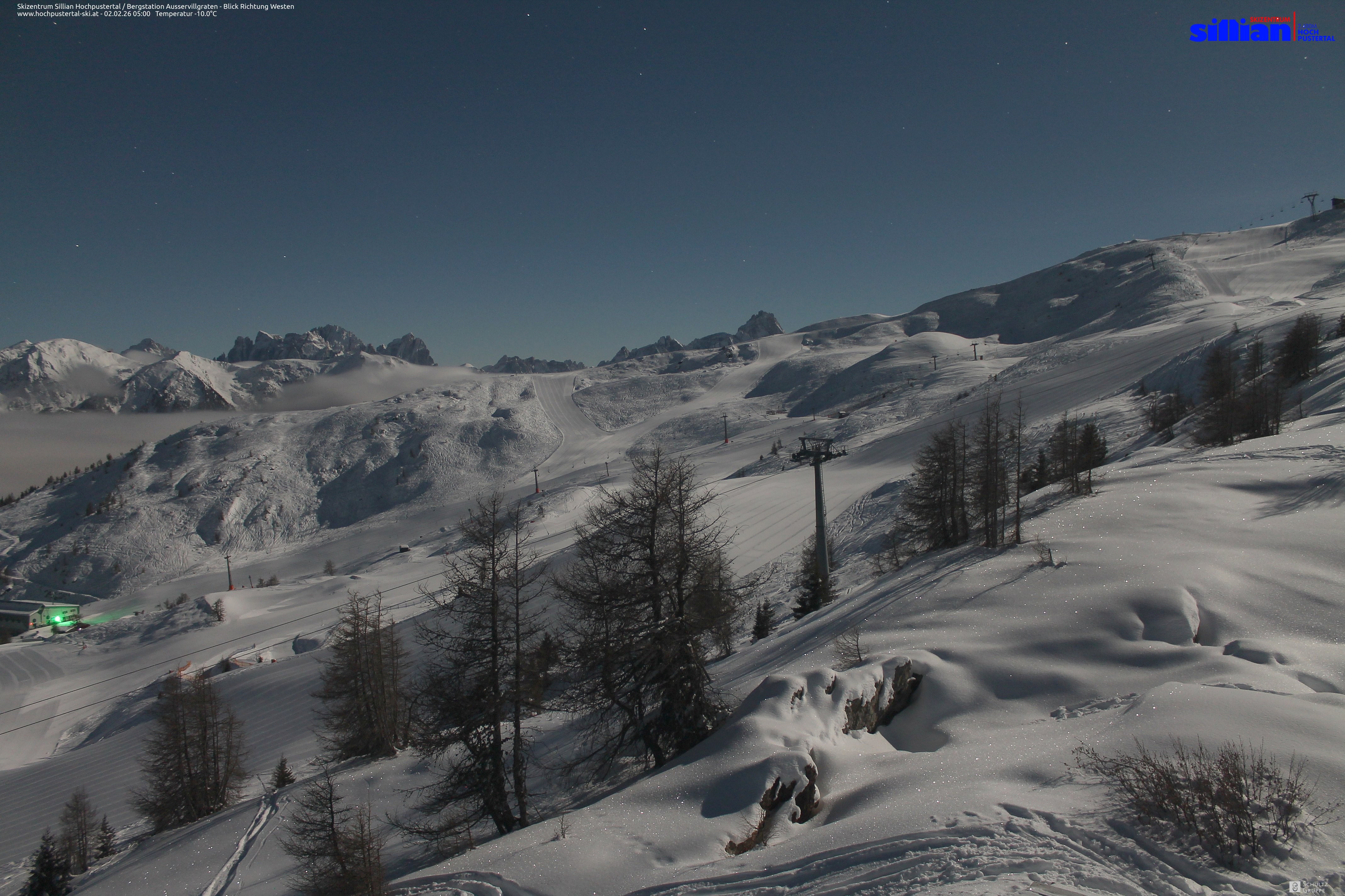 Archiv Foto Webcam Ausservillgraten im Thurntaler-Gebiet