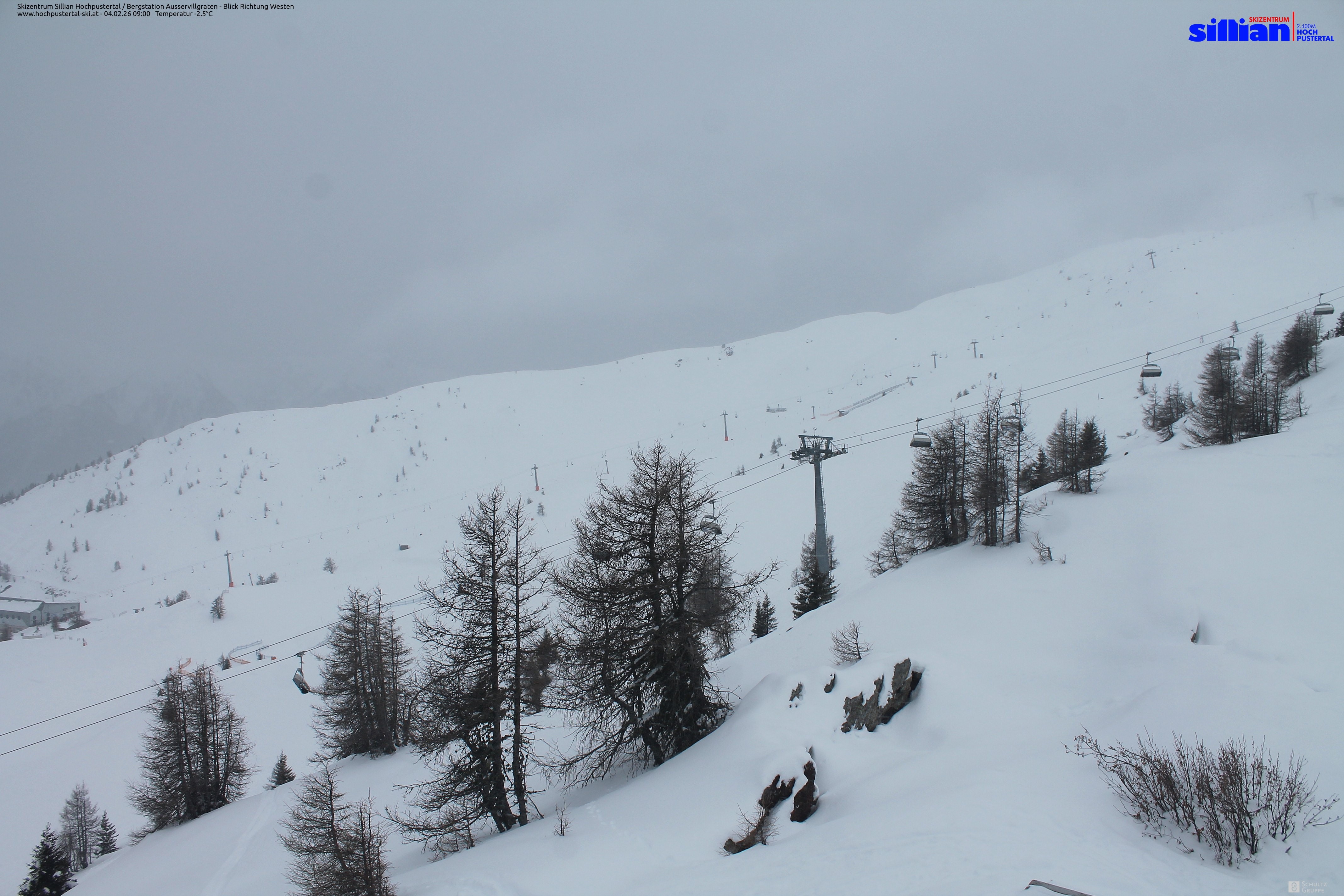 Archiv Foto Webcam Ausservillgraten im Thurntaler-Gebiet