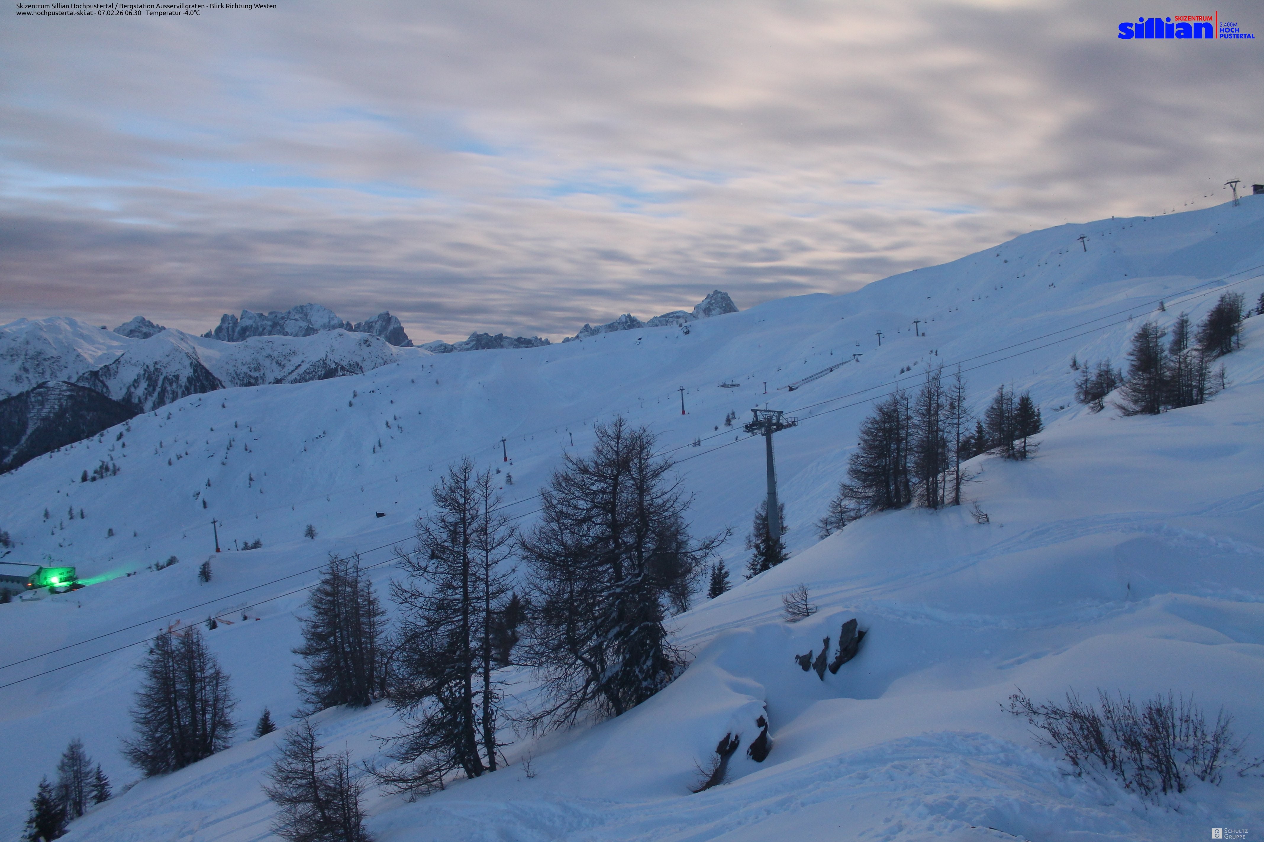 Archiv Foto Webcam Ausservillgraten im Thurntaler-Gebiet