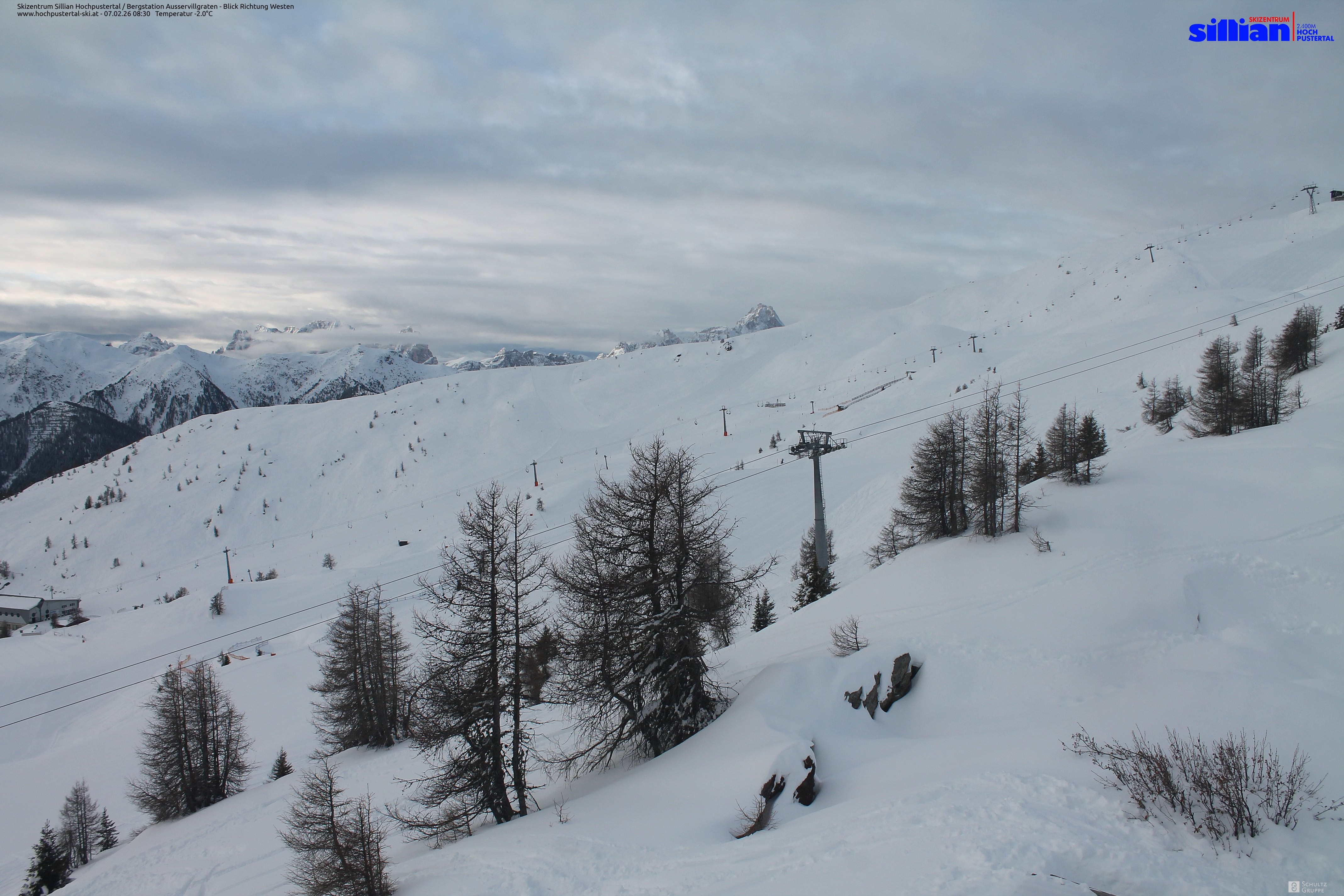 Archiv Foto Webcam Ausservillgraten im Thurntaler-Gebiet