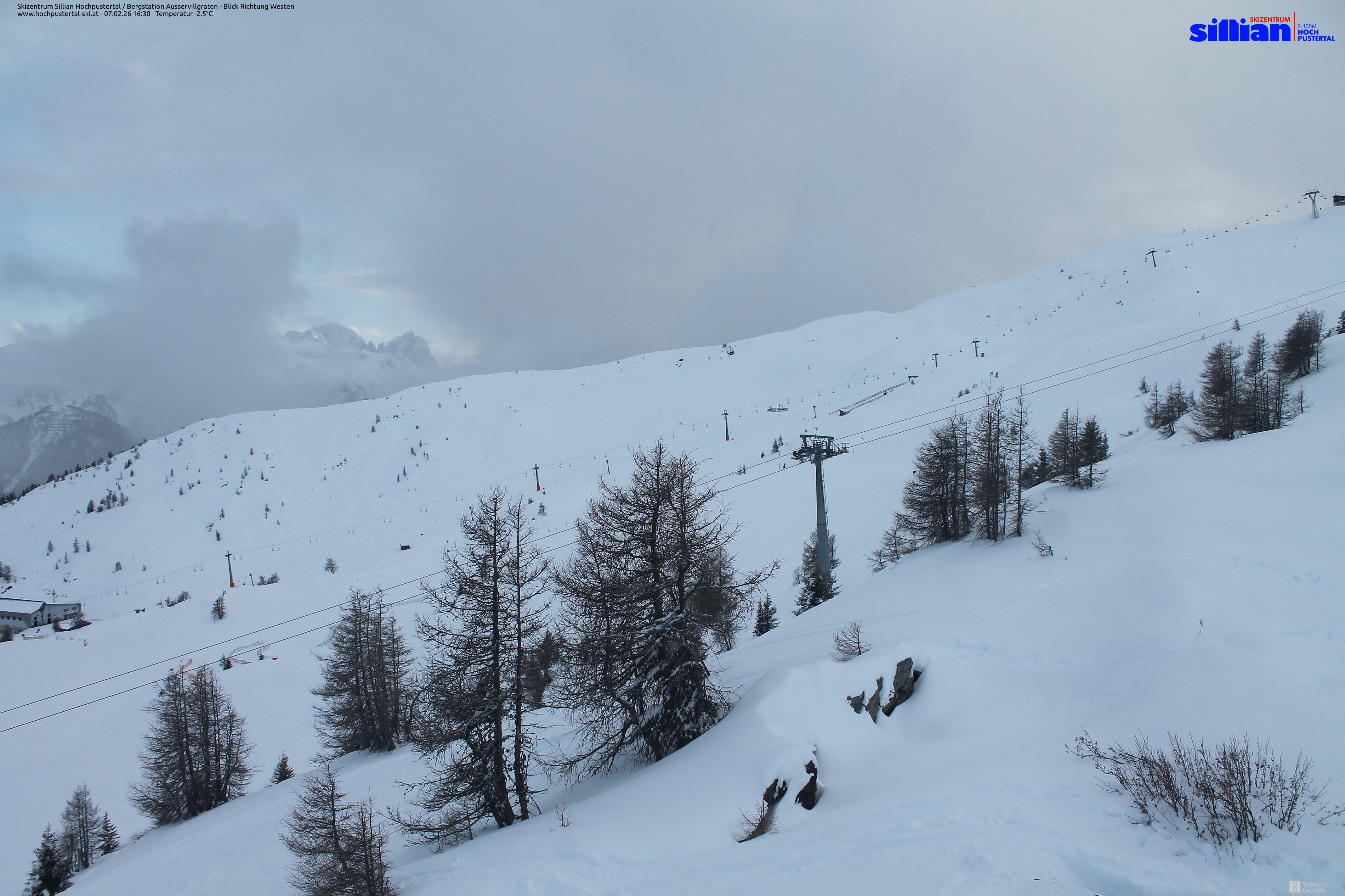 Archiv Foto Webcam Ausservillgraten im Thurntaler-Gebiet